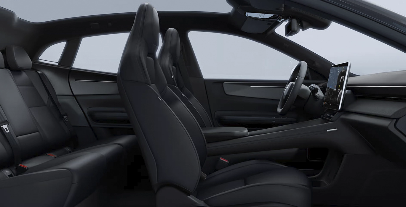 POLESTAR 4 Long Range Single 200kW 5 POLESTAR 4 Long Range Single 200kW interior trasera | Avanti Renting