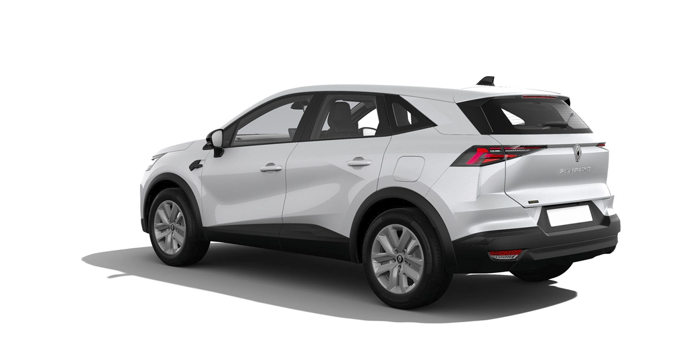 Renault Symbioz Evolution E-Tech Full Hybrid 117kW (160CV) - Canarias 1 Renault Symbioz Evolution E Tech Full Hybrid 117kW 160CV trasera | Avanti Renting