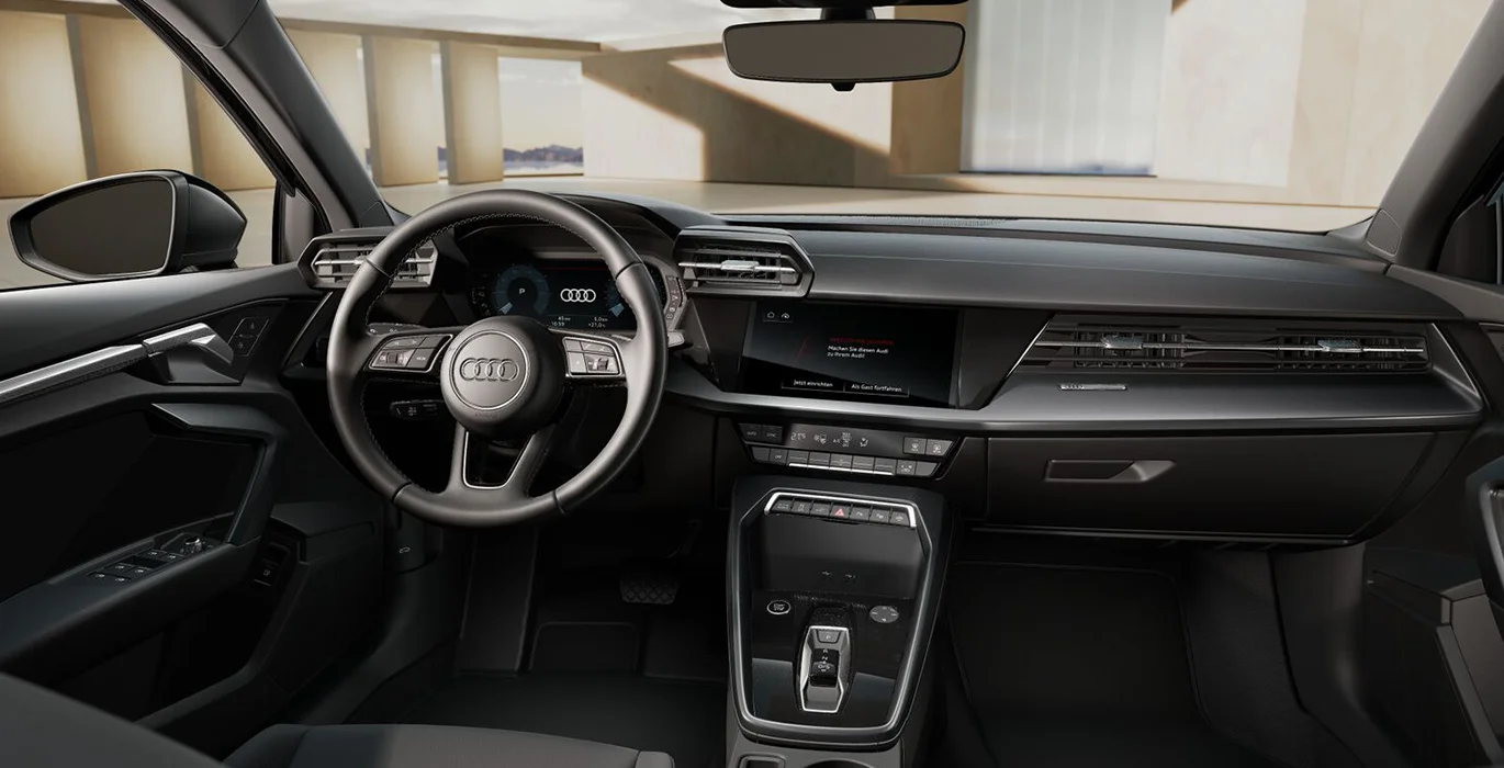 Audi A3 Sportback Advanced TFSI e 204CV S Tronic 3 Audi A3 Sportback Advanced TFSI e 204CV S Tronic interior delantera | Avanti Renting