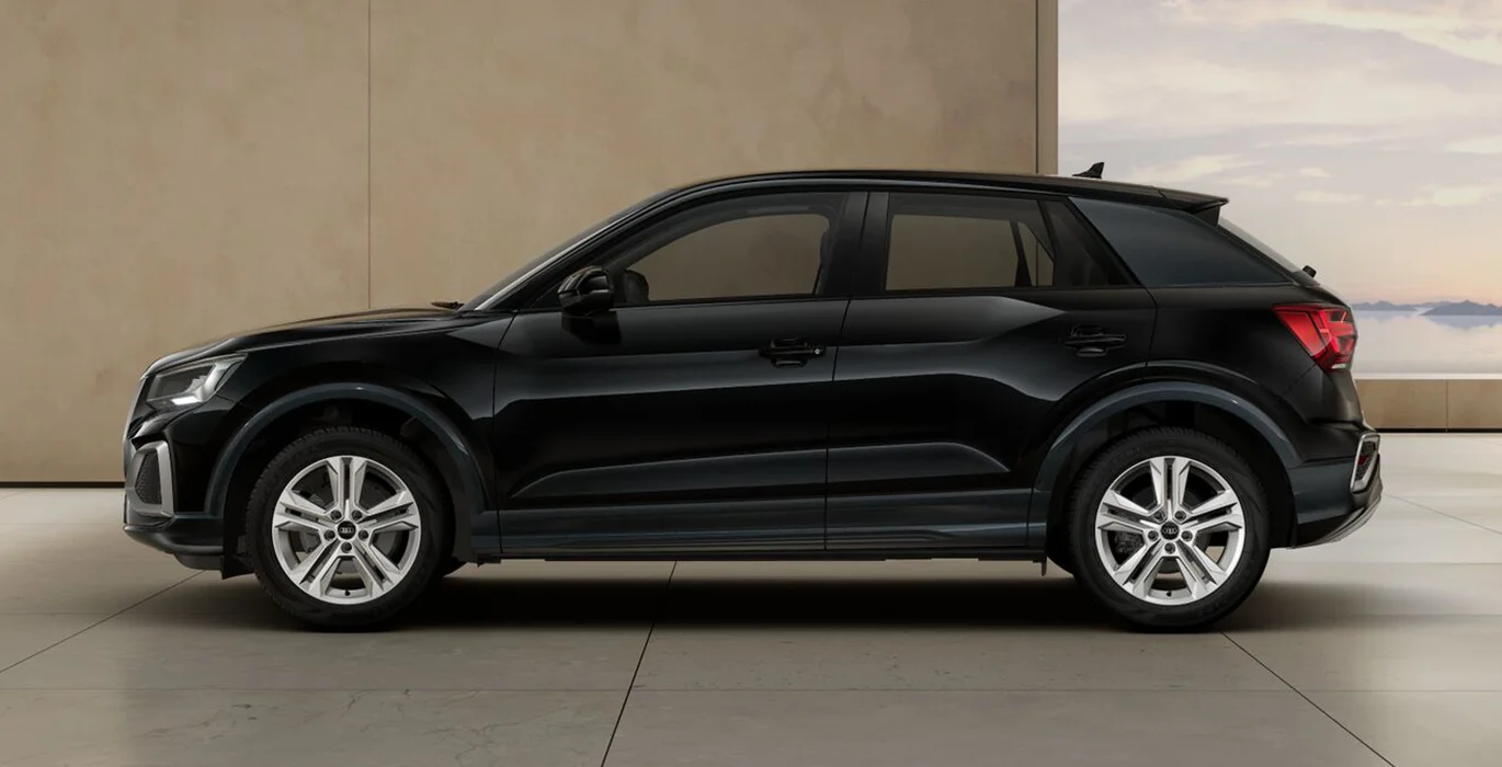 Audi Q2 Advanced 30 TFSI 116cv lateral | Avanti Renting