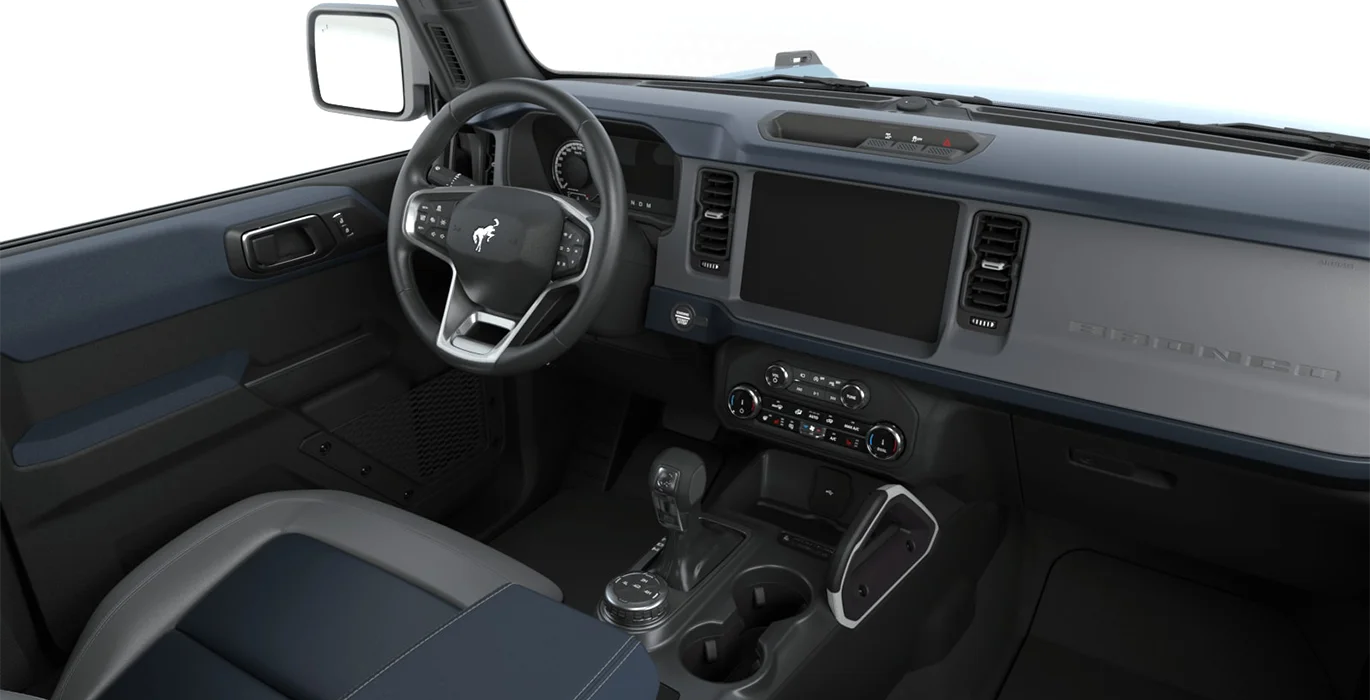 FORD Bronco Outer Banks 2.7 EcoBoost V6 335CV interior delantera II | Avanti Renting