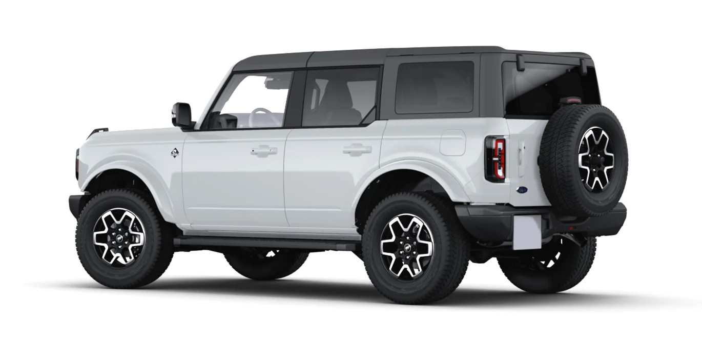 FORD Bronco Outer Banks 2.7 EcoBoost V6 335CV trasera | Avanti Renting