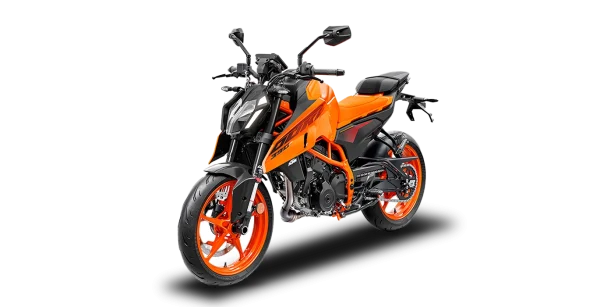 Renting KTM Duke 390