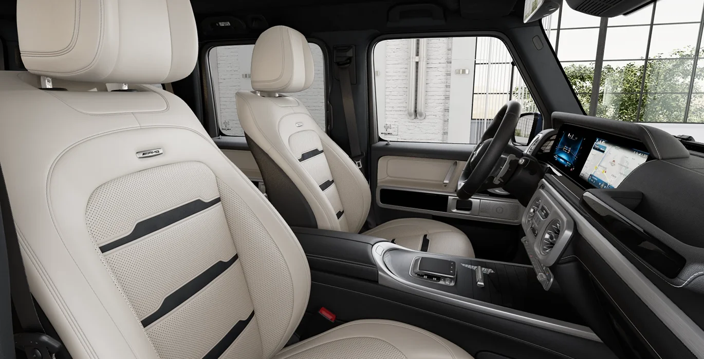 Mercedes AMG G 63 interior delantera II | Avanti Renting