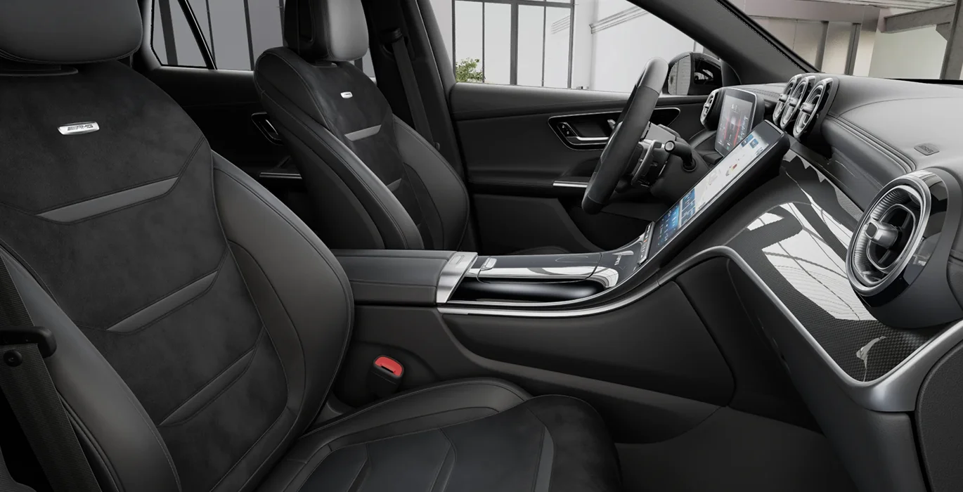 Mercedes-AMG GLC Coupé 63 S E Performance 4 Mercedes AMG GLC Coupe 63 S E Performance interior delantera II | Avanti Renting