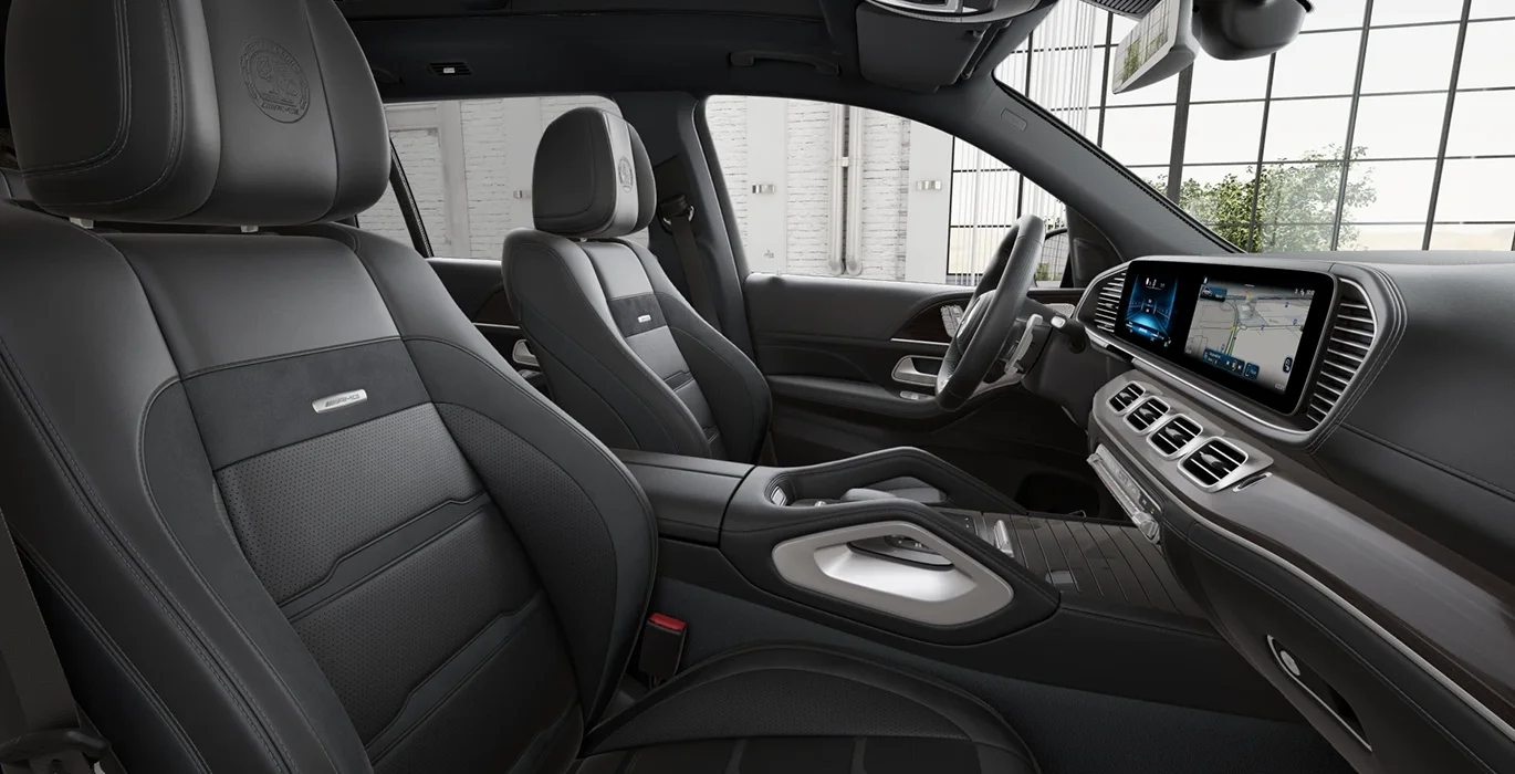 Mercedes AMG GLS 63 4MATIC interior delantera II | Avanti Renting