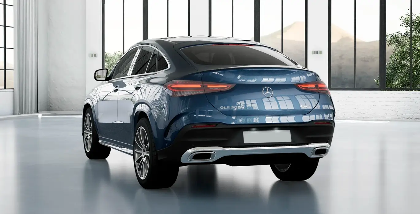 Mercedes Benz GLE 300d 4MATIC Coupe trasera | Avanti Renting