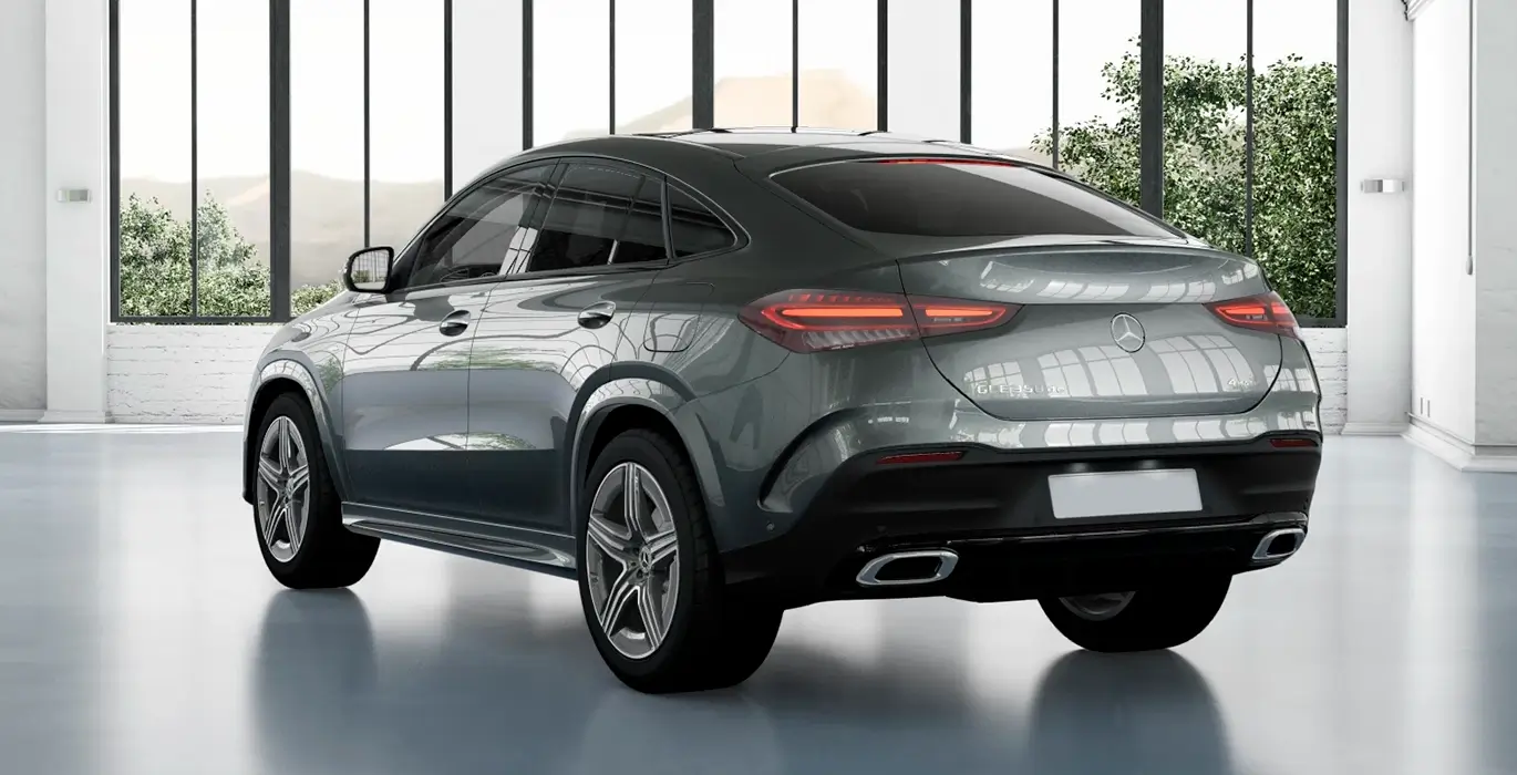Mercedes Benz GLE 350de 4MATIC Coupe trasera | Avanti Renting