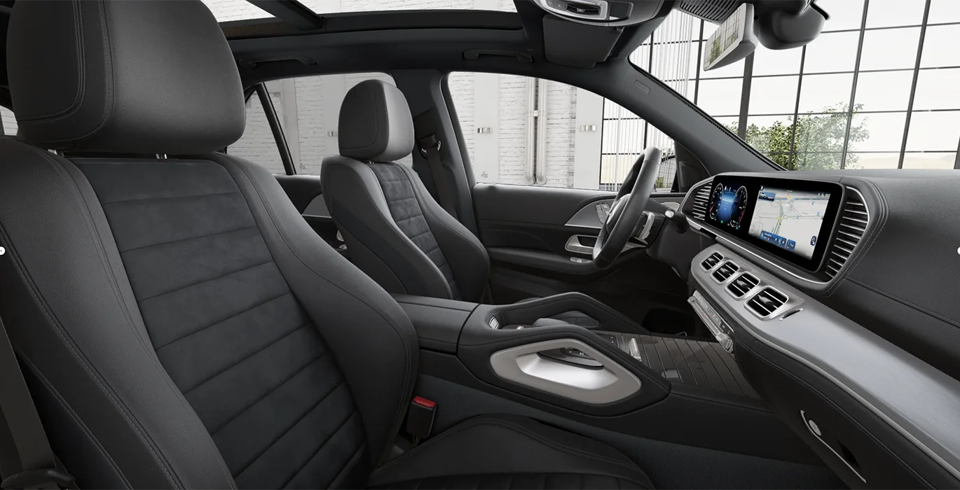 Mercedes Benz GLE 350de Tecnologia Hibrida EQ interior delantera II | Avanti Renting