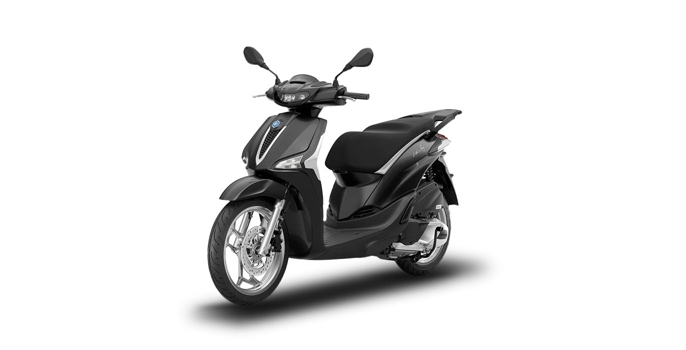 Renting Piaggio Liberty 125