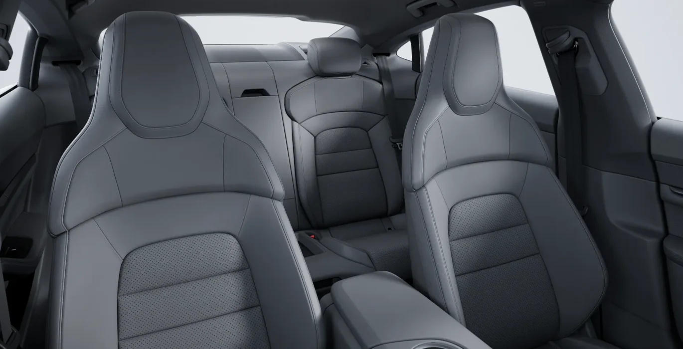 Porsche Taycan 4 interior trasera | Avanti Renting