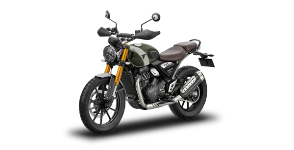 Renting Triumph SCRAMBLER 400 X