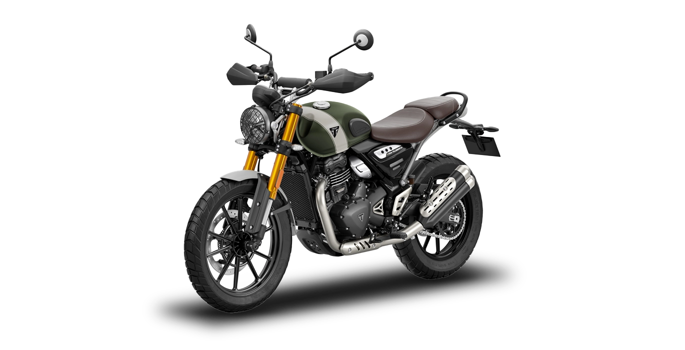 Renting Triumph SCRAMBLER 400 X