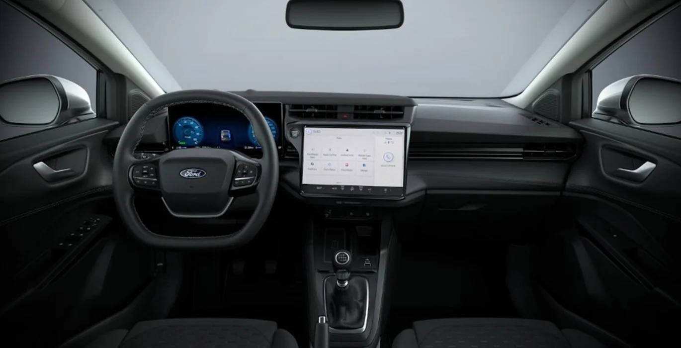 FORD Puma Titanium Ecoboost MHEV 125CV interior delantera | Avanti Renting