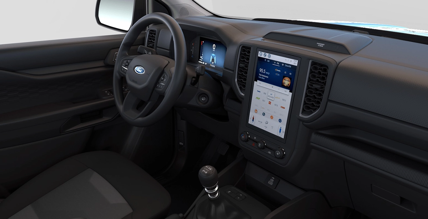 FORD Ranger XL Doble Cabina 2.0 EcoBlue 4x4 170CV 4 FORD Ranger XL Doble Cabina 2.0 EcoBlue 4x4 170CV interior delantera II | Avanti Renting