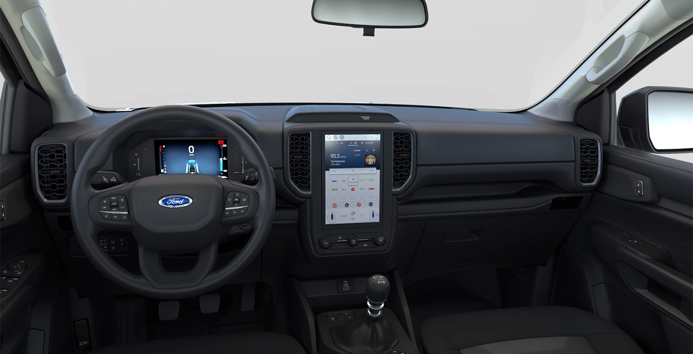 FORD Ranger XL Doble Cabina 2.0 EcoBlue 4x4 170CV 3 FORD Ranger XL Doble Cabina 2.0 EcoBlue 4x4 170CV interior delantera | Avanti Renting