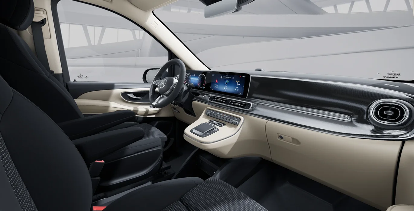Mercedes Benz Clase V Marco Polo 300d 4 Mercedes Benz Clase V Marco Polo 300d interior delantera II | Avanti Renting