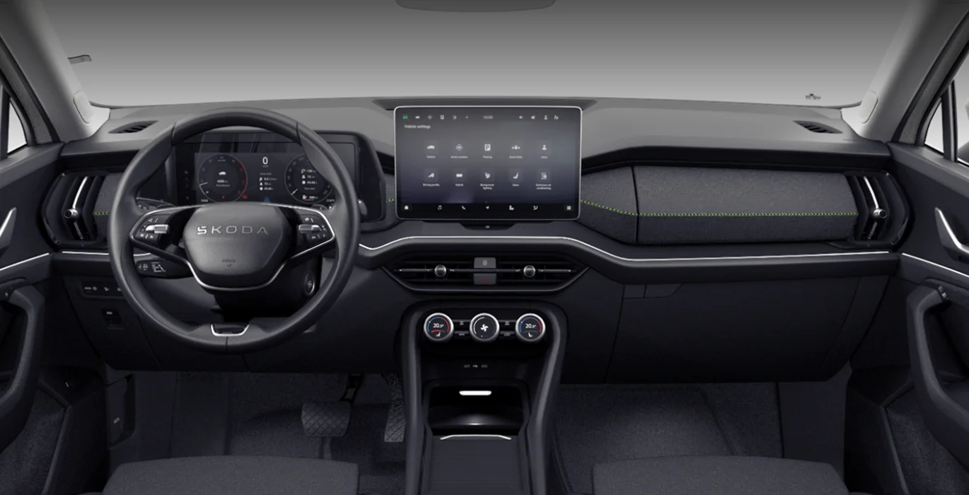 SKODA Kodiaq 2.0 TDI DSG Selection 4 SKODA Kodiaq 2.0 TDI DSG Selection. interior delantera | Avanti Renting