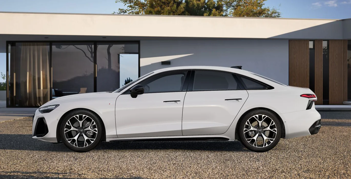 AUDI A6 TDI 150kW 204CV S Tronic Black Line lateral | Avanti Renting