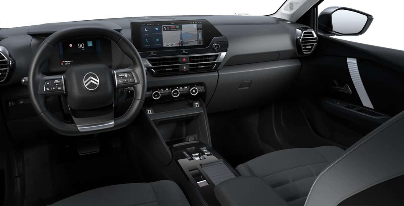 CITROEN C4 Hybrid Business Edition interior delantera | Avanti Renting