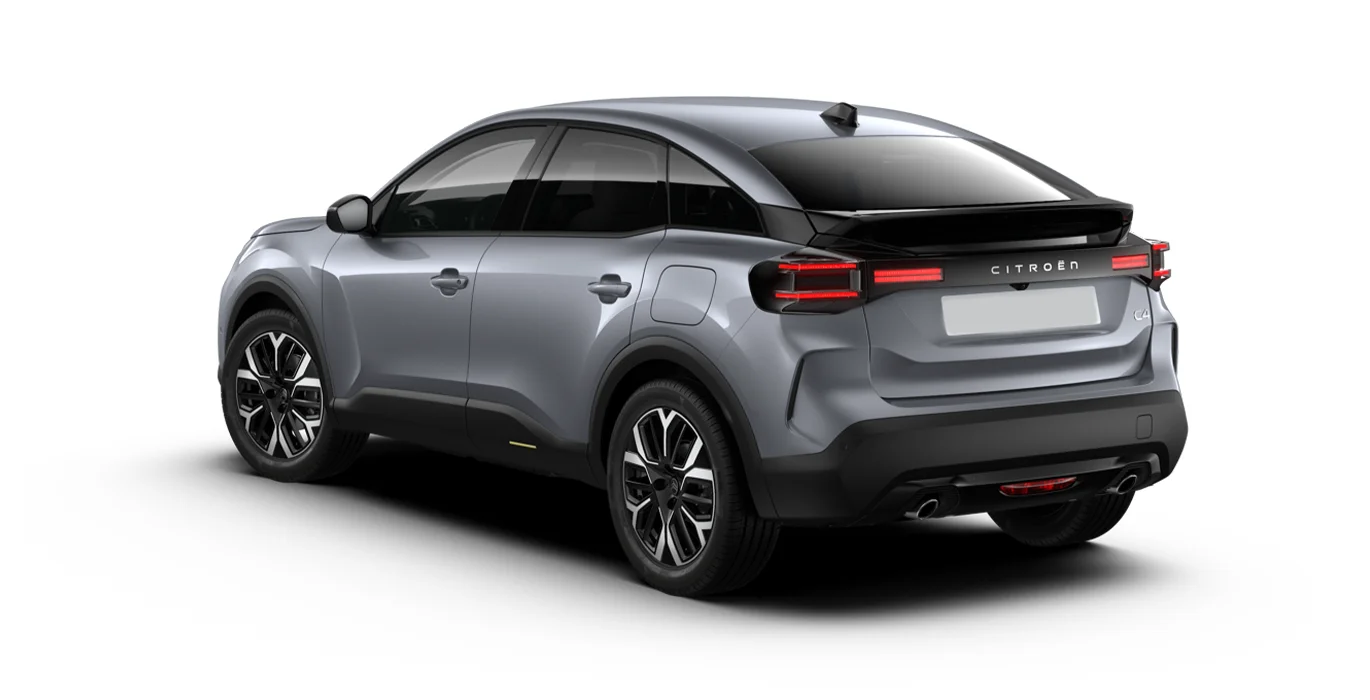 CITROEN C4 Hybrid Business Edition trasera gris | Avanti Renting