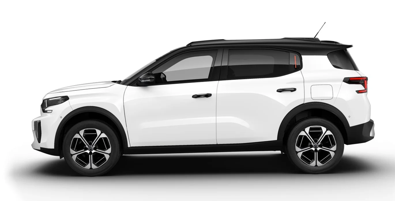 Citroen C3 Aircross Hybrid 145 Ë-DCS6 MAX 2 Citroen C3 Aircross Hybrid 145 E DCS6 MAX lateral | Avanti Renting