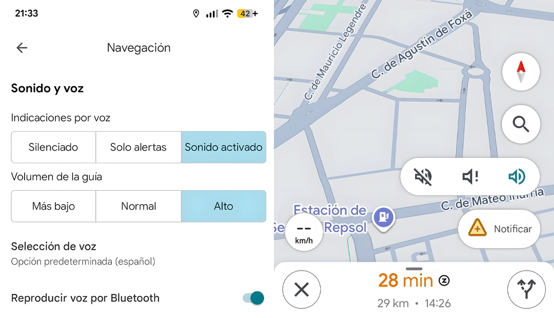 Como activar alertas de radares en Google Maps 4 1 | Avanti Renting