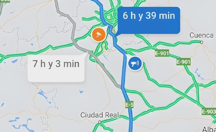 Como activar alertas de radares en Google Maps 5 1 | Avanti Renting