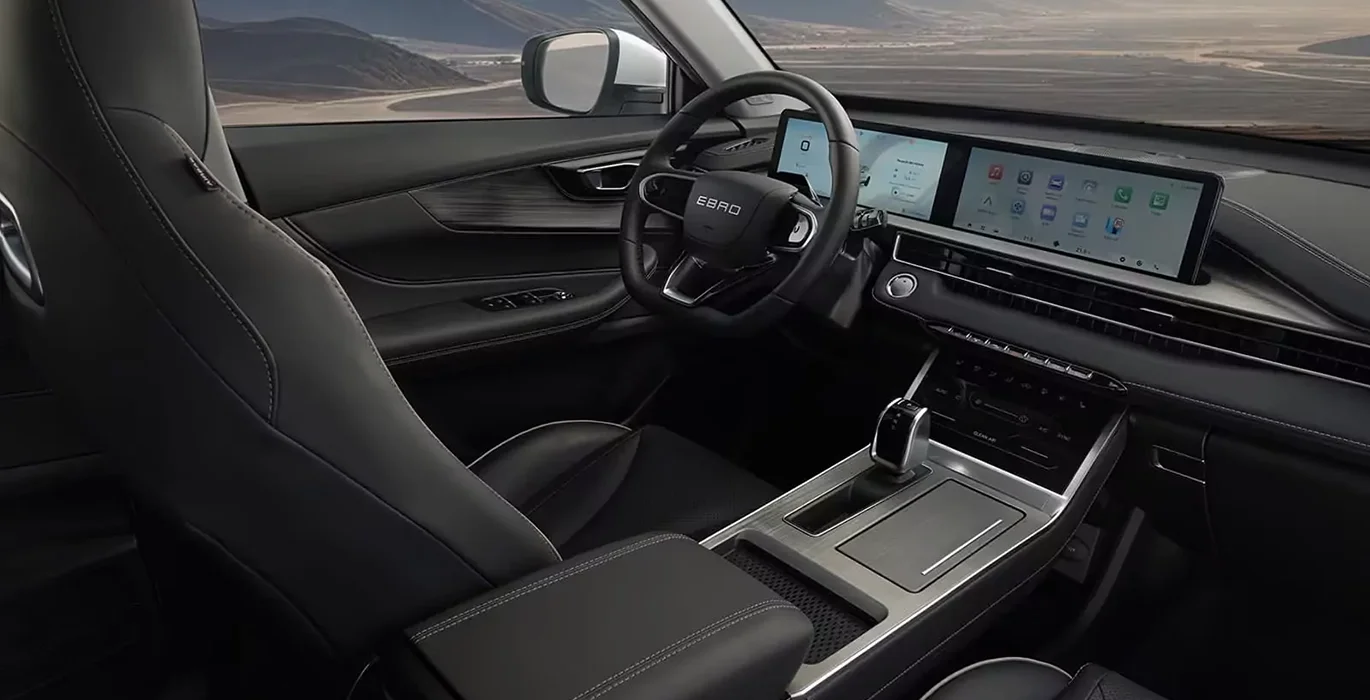 EBRO s400 1.5 DHE HEV Excellent CVT 3 EBRO s400 1.5 DHE HEV Excellent CVT interior delantera | Avanti Renting