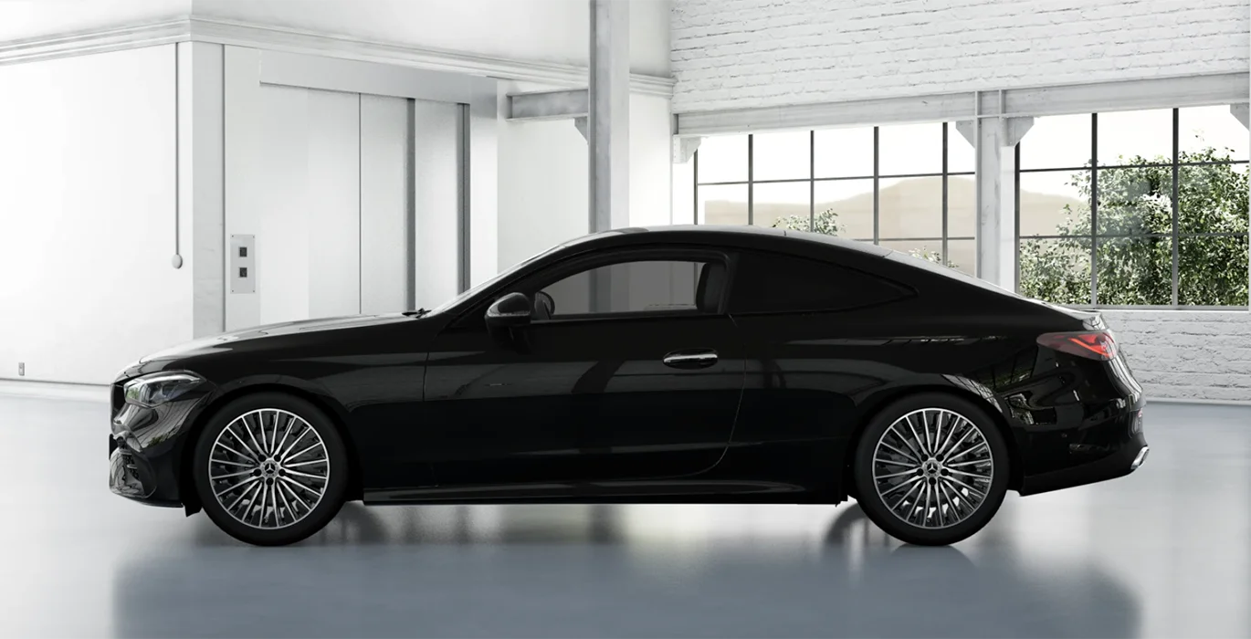 Mercedes Benz CLE 220d Coupe lateral | Avanti Renting