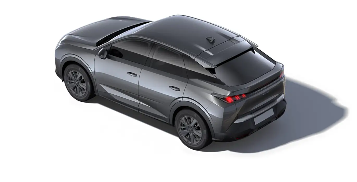 Peugeot 3008 Hybrid 1.2 100kW Allure 1 Peugeot 3008 Hybrid 1.2 107kW Allure trasera gris | Avanti Renting