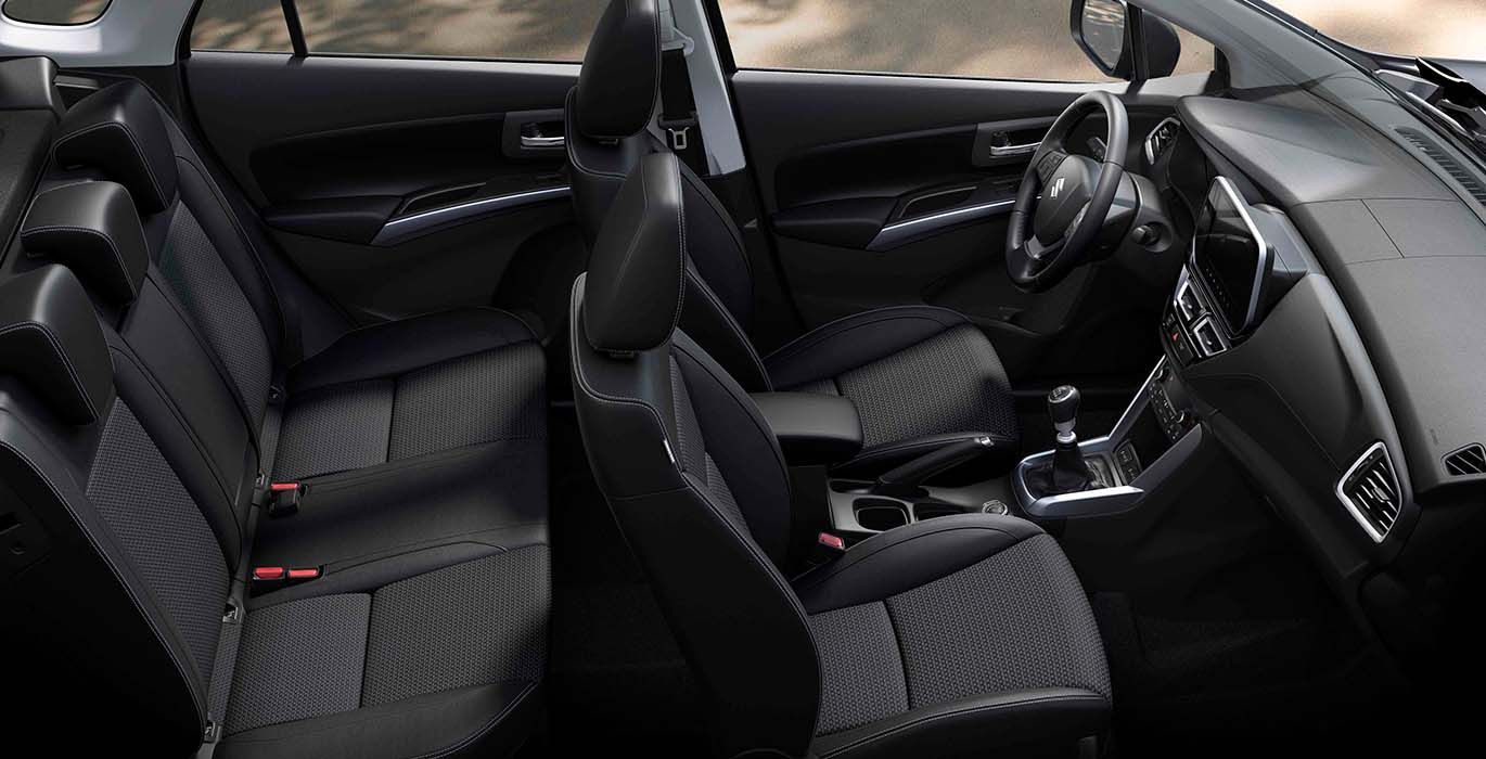 SUZUKI S Cross 1 4 T Mild Hybrid interior 1 | Avanti Renting