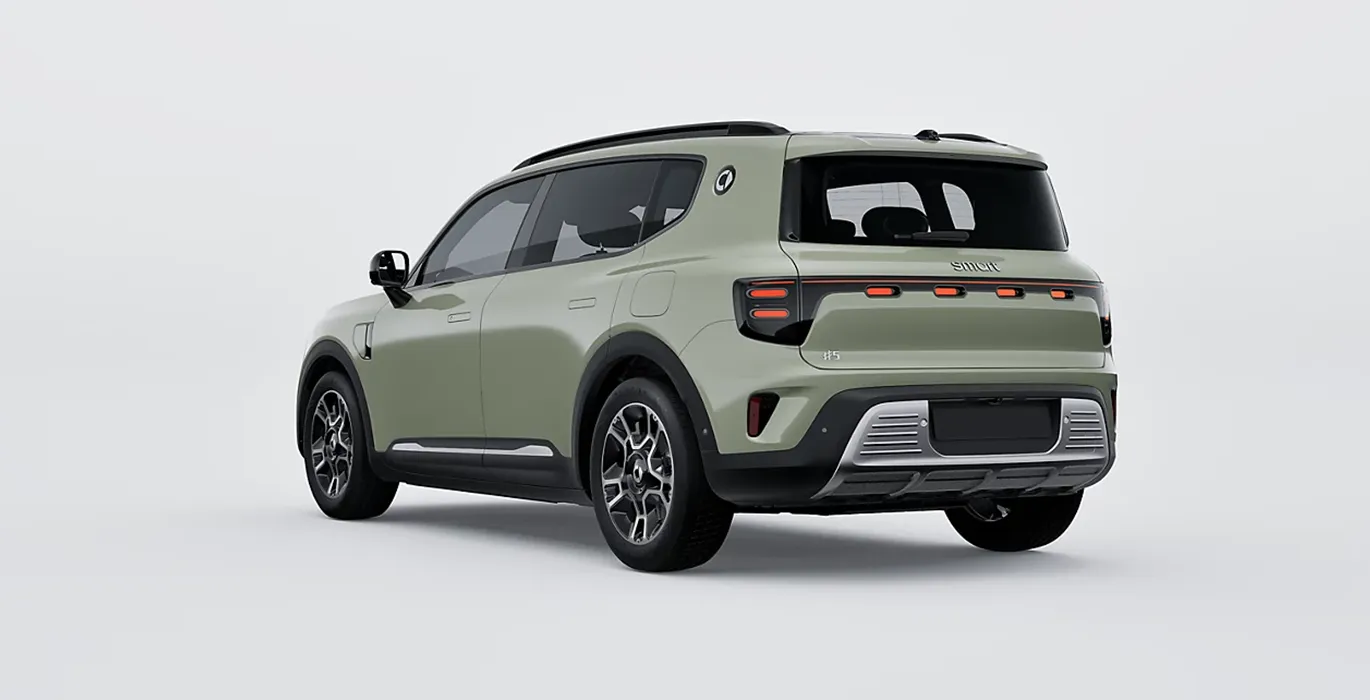 Smart 5 Pro trasera | Avanti Renting