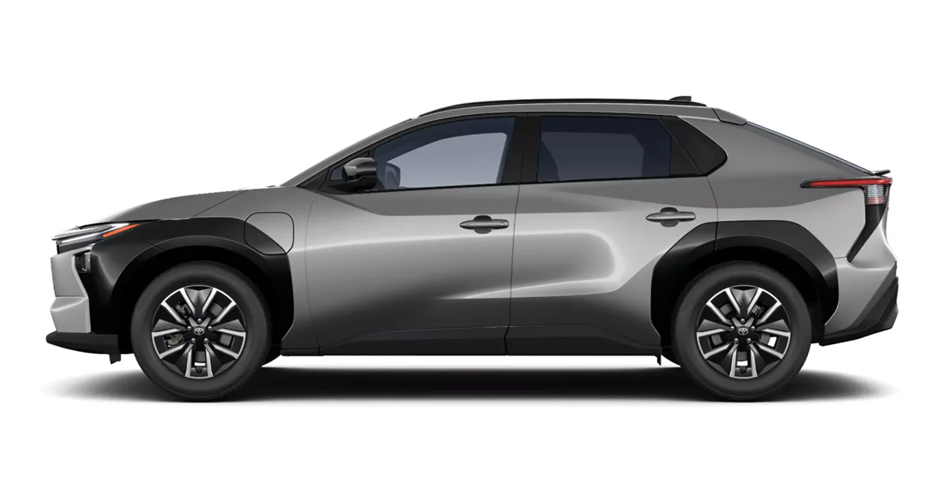 TOYOTA bZ4X Advance 4x2 2 TOYOTA bZ4X Advance 4x2 lateral | Avanti Renting