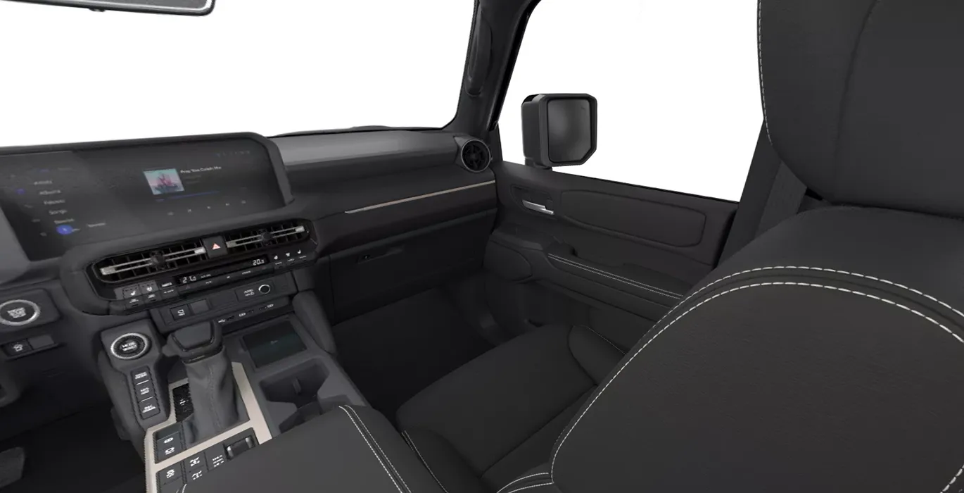 Toyota Land Cruiser 250 Hybrid 48V VX interior delantera II | Avanti Renting