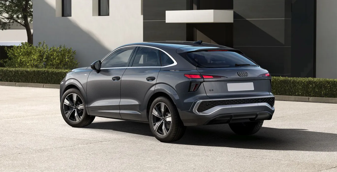 Audi Q3 Sportback S Line TDI S Tronic 1 Audi Q3 Sportback S Line TDI S Tronic trasera | Avanti Renting
