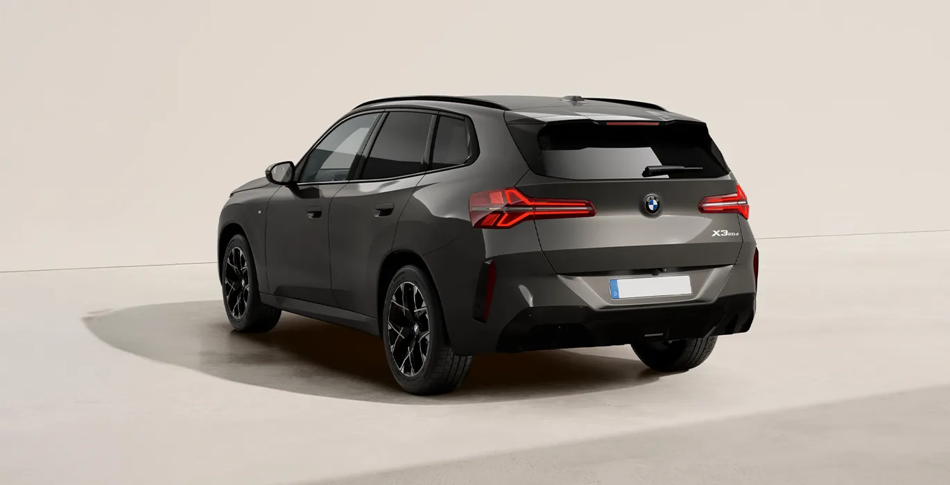 BMW X3 20d xDrive trasera | Avanti Renting