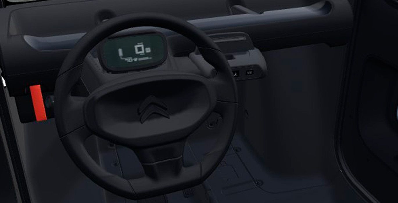 CITROEN AMI MY AMI AUTOMATICO interior delantera | Avanti Renting