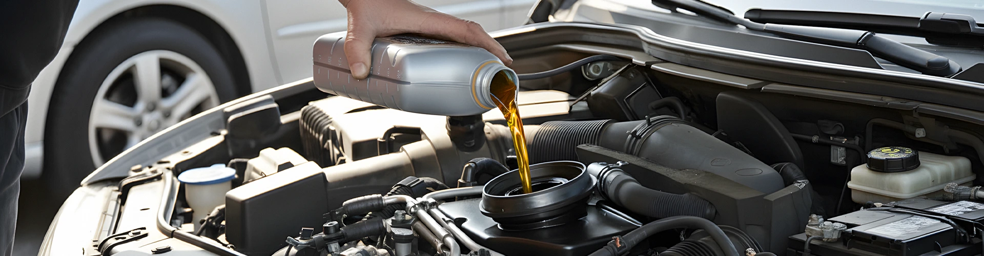 ¿Cuántos litros de aceite lleva un coche? Tipos