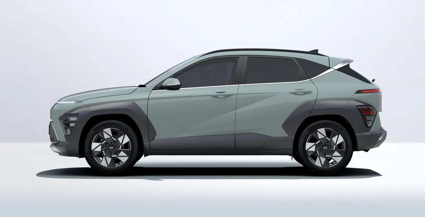 Hyundai Kona XLS 1.0T 115CV lateral | Avanti Renting