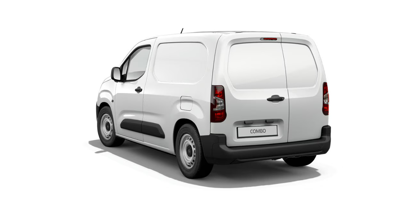 OPEL COMBO CARGO L 650KG 1.5 100HP S&S MT E6 (MANUAL) 2 OPEL COMBO CARGO L 650KG 1.5 100HP SS MT E6 MANUAL exterior trasera | Avanti Renting