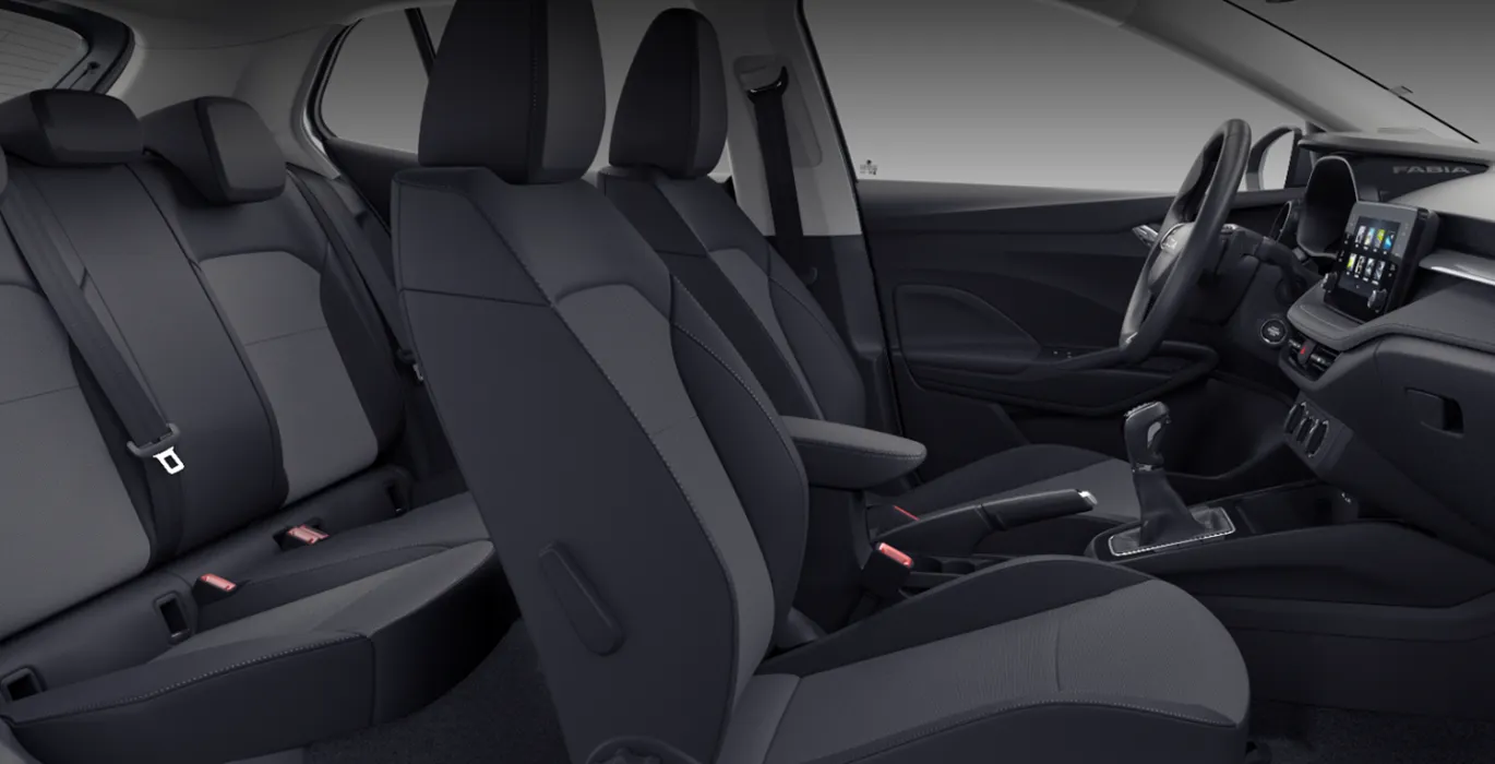 Skoda Fabia 1.0 TSI DSG Selection 4 Skoda Fabia 1.0 TSI DSG Selection interior trasera | Avanti Renting