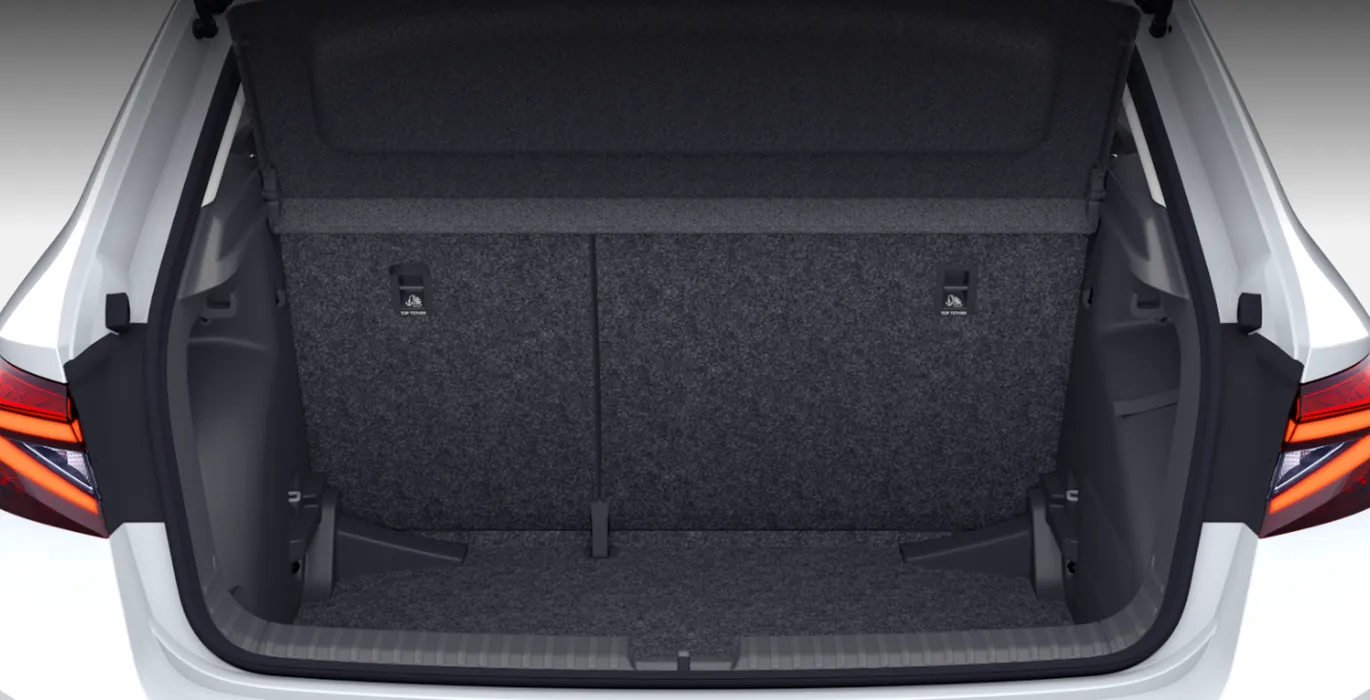 Skoda Fabia Selection 1.0 MPI 59kW 80CV blanco maletero | Avanti Renting