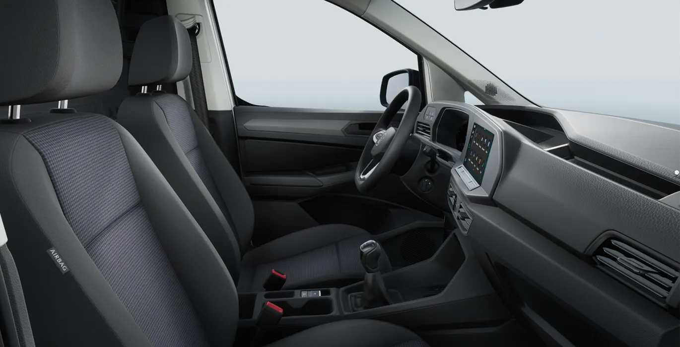 VOLKSWAGEN Caddy Fresh Van 2.0 TDI 75kW 102CV 6vel. interior delantera II | Avanti Renting