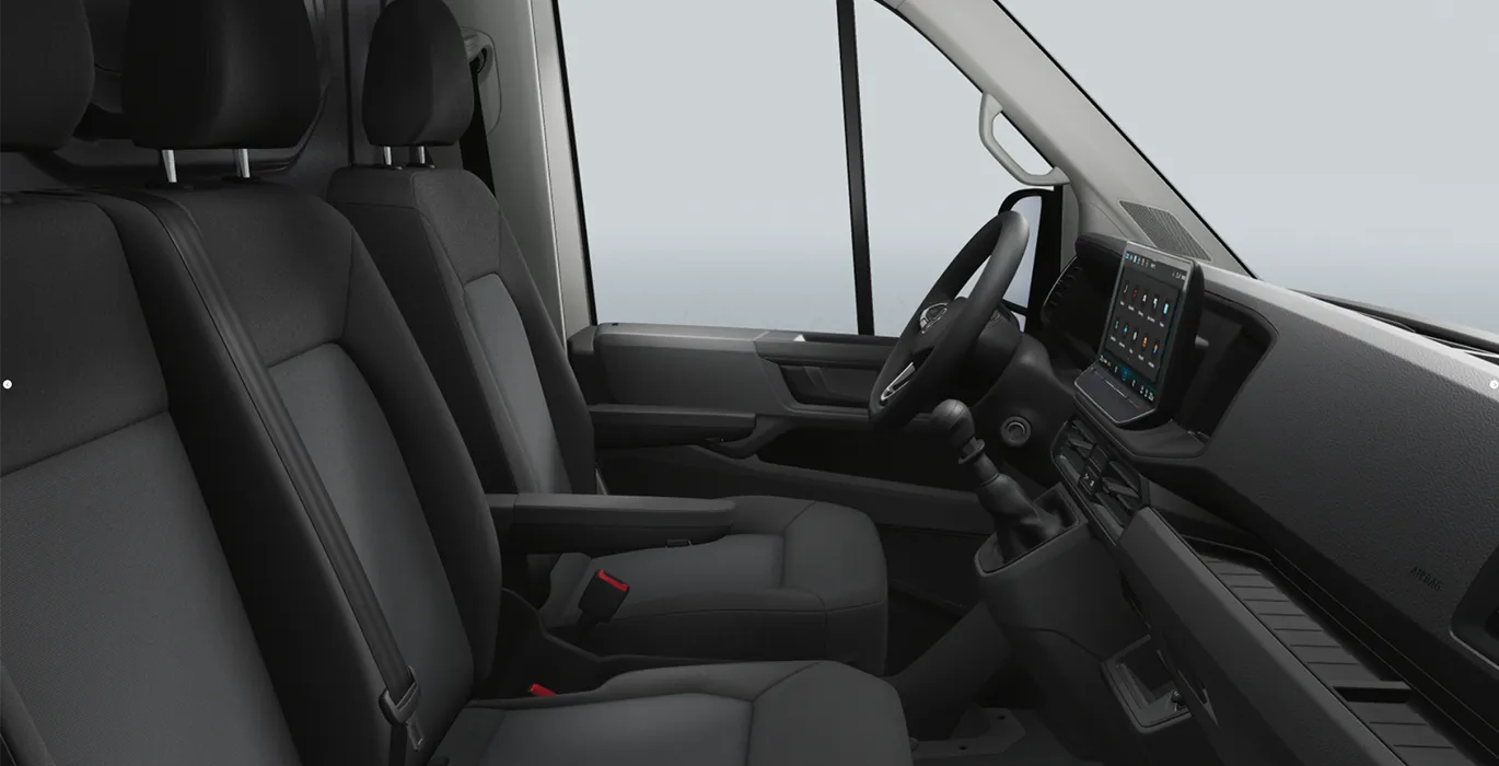 VOLKSWAGEN Crafter 35 Fresh Van BM L3 2.0 TDI FWD 103kW 140CV ISOTERMO interior delantera II | Avanti Renting