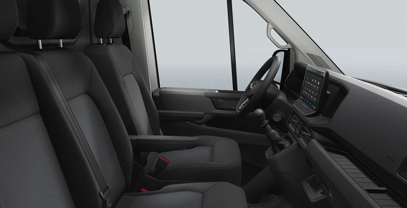 Volkswagen Crafter 35 Furgón BL TA L4H3 2.0 TDI 103kW (140CV) - ISOTERMO 4 VOLKSWAGEN Crafter 35 Furgon BL TA L4H3 2.0 TDI 103kW 140CV ISOTERMO interior delantera II | Avanti Renting