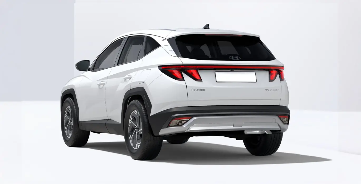 Hyundai Tucson 1.6 TGDI 160cv Klass WHT 1 Hyundai Tucson 1.6 TGDI 160cv Klass WHT trasera | Avanti Renting