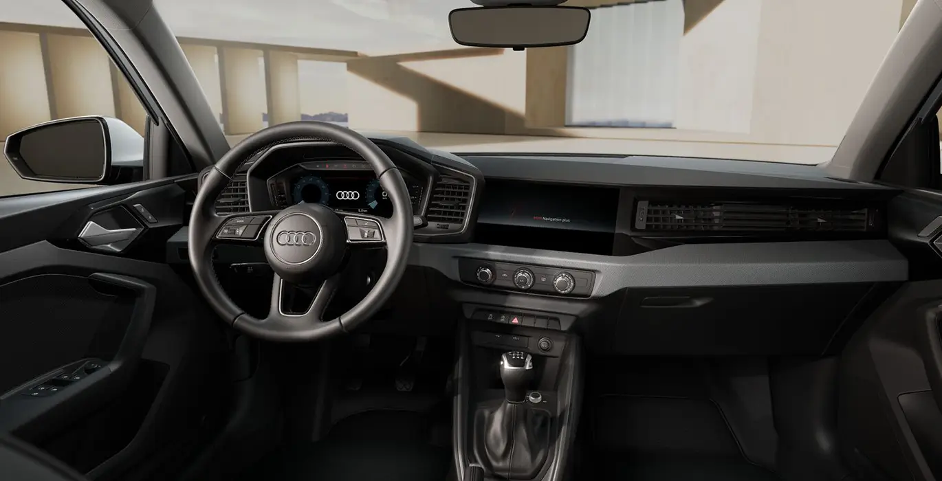AUDI A1 Allstreet 30 TFSI II interior delantera | Avanti Renting