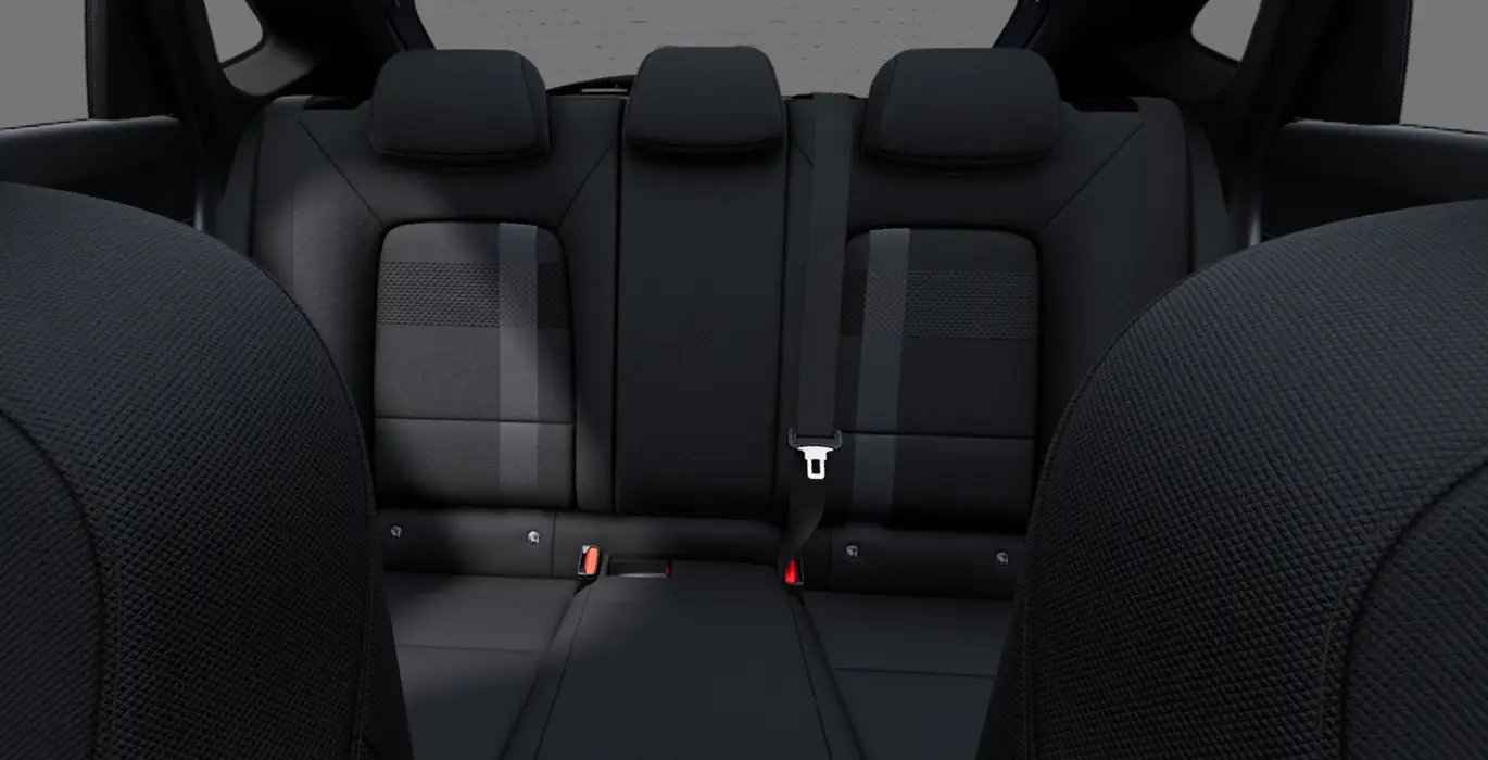 Hyundai i20 1.0T Black Line 90cv MY26 interior trasera | Avanti Renting