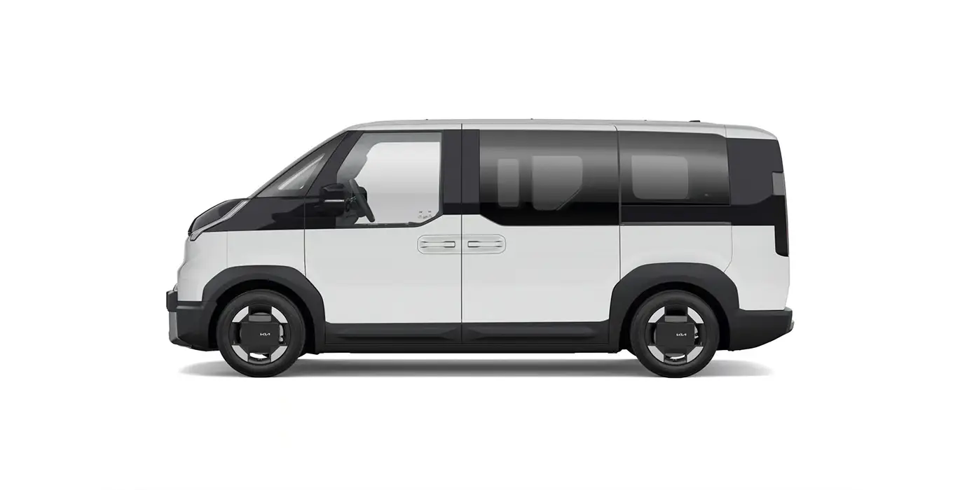 KIA PV5 Passenger L2H1 Long Range Plus lateral | Avanti Renting